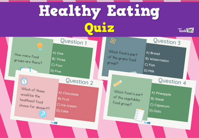 Quiz grundschule gesunde ernährung